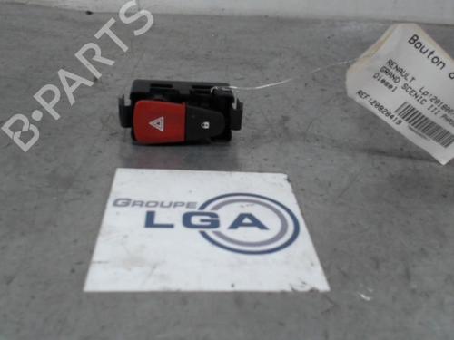 Used Warning switch RENAULT SCÉNIC III (JZ0/1_) 1.5 dCi (110 hp) 13867662