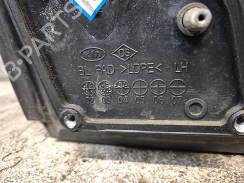 Left mirror KIA SORENTO I (JC) 2.5 CRDi 4WD | BP27856327C26 
