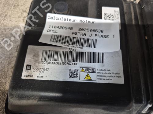 Engine control unit (ECU) OPEL ASTRA H (A04)  | BP28033777M57 