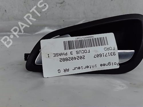 Used Rear left interior door handle FORD FOCUS III Saloon [2010-2020]  21127315