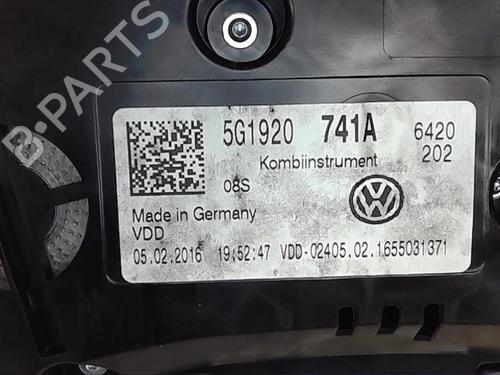 Instrument cluster VW GOLF VII (5G1, BQ1, BE1, BE2) | BP22440137C47