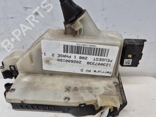 Used Front right lock Front right lock PEUGEOT 208 I (CA_, CC_) 1.2 VTI 82 (82 hp) 33477115 33477115