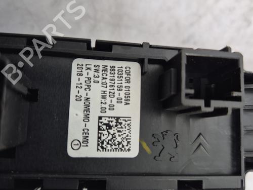 Left front window switch CITROËN C5 AIRCROSS (A_) 1.2 PureTech 130 (ARHNSJ) | BP32292298I27