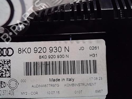 Used Instrument cluster AUDI A4 B8 (8K2) 2.0 TDI (143 hp) 13851701