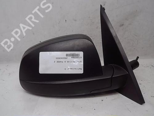 Used Right mirror OPEL MERIVA A MPV (X03) 1.4 16V Twinport (E75) (90 hp) 13835216