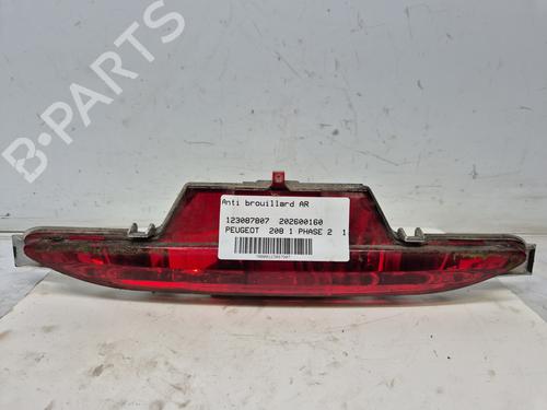 Used Rear fog light Rear fog light PEUGEOT 208 I (CA_, CC_) 1.2 VTI 82 (82 hp) 33477145 33477145
