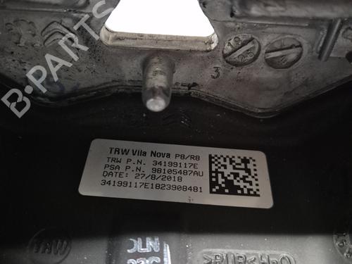 Steering wheel PEUGEOT 3008 II SUV (MC_, MR_, MJ_, M4_) 1.5 BlueHDi 130 | BP29516517C49 