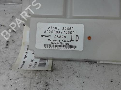 Climate control NISSAN QASHQAI / QASHQAI +2 I (J10, NJ10, JJ10E) 1.5 dCi | BP16849297I5 