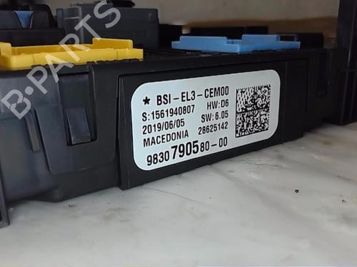 Fuse box CITROËN C3 III (SX) 1.5 BlueHDi 100 (SXYHYP, SXYHTU) | BP19281819E1