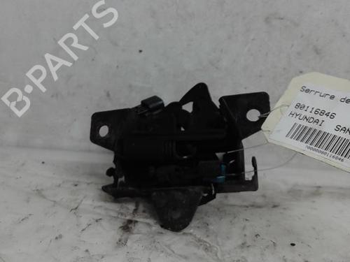 Used Hood lock HYUNDAI SANTA FÉ II (CM) 2.2 CRDi GLS 4x4 (150 hp) 16567773