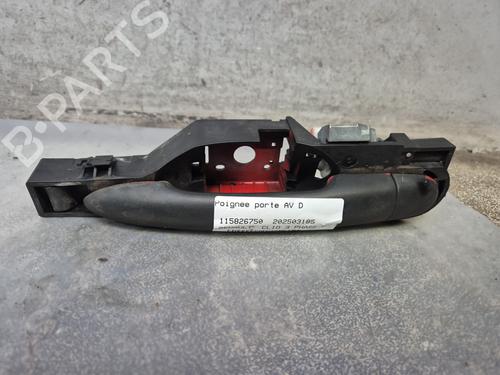 Høyre foran utvendig håndtak RENAULT CLIO III (BR0/1, CR0/1) [2005-2014]  30691031