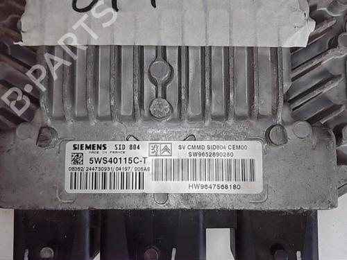 Engine control unit (ECU) CITROËN C2 (JM_) 1.4 HDi | BP13845635M57 