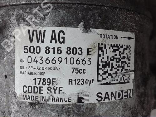 AC compressor VW POLO V (6R1, 6C1) 1.2 TSI 16V | BP13829416M34 