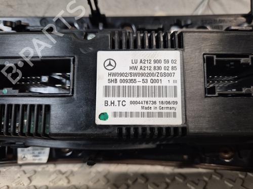 Climate control MERCEDES-BENZ E-CLASS (W212) E 350 CGI (212.057) | BP26162336I5 
