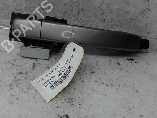 Used Rear left exterior door handle NISSAN QASHQAI / QASHQAI +2 I (J10, NJ10, JJ10E) 1.5 dCi (106 hp) 16849267