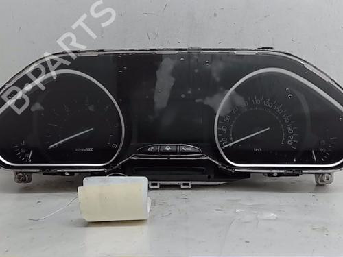 Used Instrument cluster PEUGEOT 208 I (CA_, CC_) 1.6 HDi (114 hp) 13834284