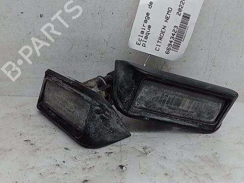 Used Licence plate light CITROËN NEMO Box Body/MPV (AA_) 1.4 HDi (68 hp) 14567067