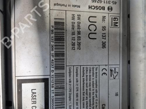 Radio OPEL INSIGNIA A Sports Tourer (G09) 2.0 CDTI (35) | BP24378697E6 