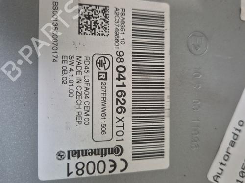 Radio CITROËN C3 II (SC_) 1.6 HDi | BP25886031E6 