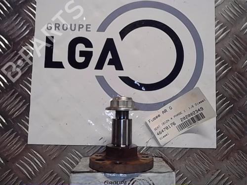Used Left rear steering knuckle SEAT IBIZA IV (6J5, 6P1) 1.6 TDI (90 hp) 14556914