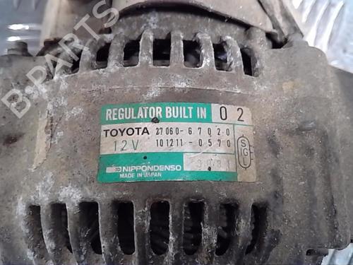 Alternator TOYOTA 4 RUNNER III (_N18_)  | BP13861614M7 