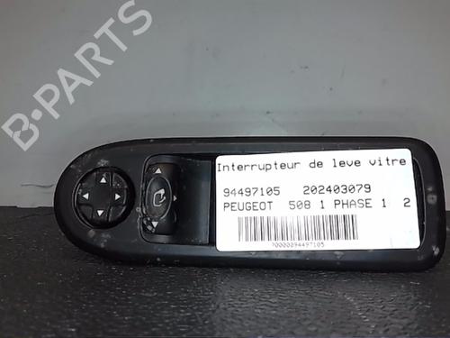 Used Left rear window switch PEUGEOT 508 I (8D_) 2.0 HDi (163 hp) 23183608
