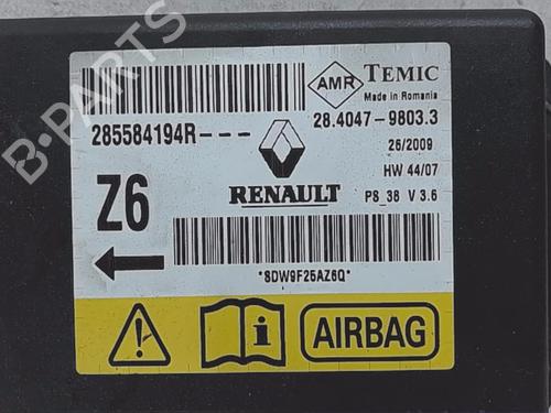 ECU airbags RENAULT MEGANE III Coupe (DZ0/1_) 1.5 dCi (DZ0B) | BP14570895M53 