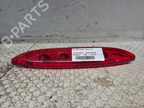 Used Third brake light PEUGEOT 208 I (CA_, CC_) 1.0 VTi (68 hp) 25040827