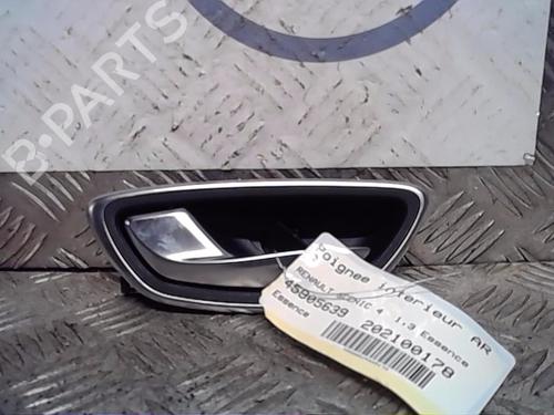 Used Rear left interior door handle RENAULT SCÉNIC IV (J9_) 1.3 TCe 160 (J9NC) (159 hp) 13855874