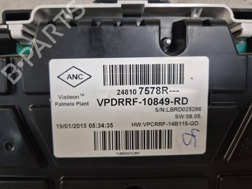 Instrument cluster RENAULT CAPTUR I (J5_, H5_) 1.5 dCi 90 (J5N4, J5M5, J5MW, J5M6, J5AL, J5AJ) | BP27856586C47 - Image 3