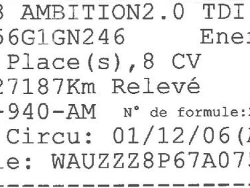 Tailgate AUDI A3 (8P1)  | BP17749806C6 