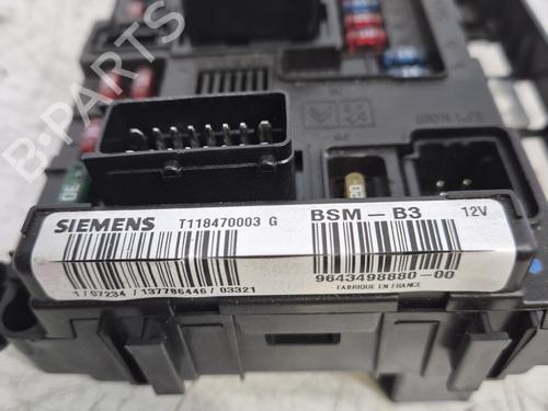 Used Fuse box Fuse box CITROËN BERLINGO / BERLINGO FIRST MPV (MF_, GJK_, GFK_) 2.0 HDI 90 (MFRHY) (90 hp) 34709607 34709607