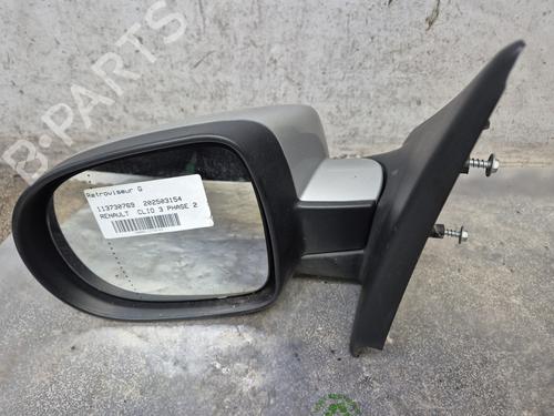 Retrovisor izquierdo RENAULT CLIO III (BR0/1, CR0/1) 1.2 16V (BR02, BR0J, BR11, CR02, CR0J, CR11) (75 hp) 30824463
