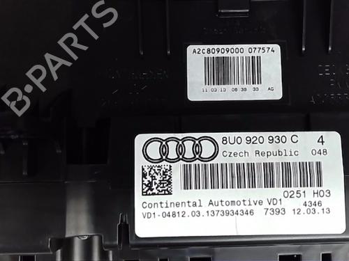 Used Instrument cluster AUDI Q3 (8UB, 8UG) 2.0 TDI quattro (177 hp) 19539271