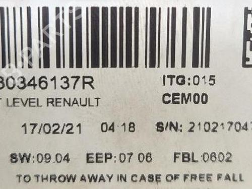 Display RENAULT CLIO V (B7_) 1.0 TCe 90 (B7MT) | BP36834199C48 - Image 5