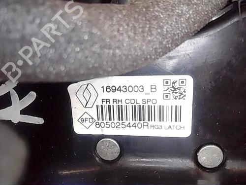 Front right lock RENAULT SCÉNIC IV (J9_) 1.3 TCe 160 (J9NC) | BP13855911C97 