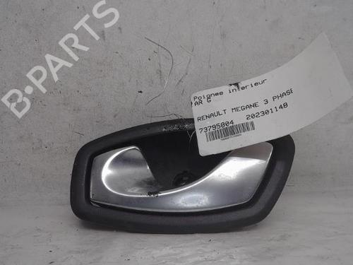 Used Rear left interior door handle RENAULT MEGANE III Hatchback (BZ0/1_, B3_) [2008-2025]  14922301