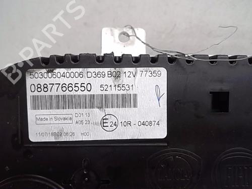Used Instrument cluster FIAT PANDA (312_, 319_) 1.2 (312PXA1A) (69 hp) 13837237