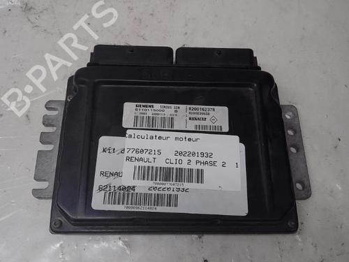 Engine control unit (ECU) RENAULT CLIO II (BB_, CB_)  | BP16060140M57 