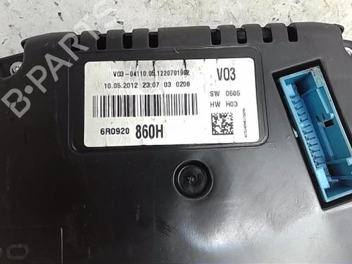 Instrument cluster VW POLO V (6R1, 6C1) 1.2 | BP22212335C47 