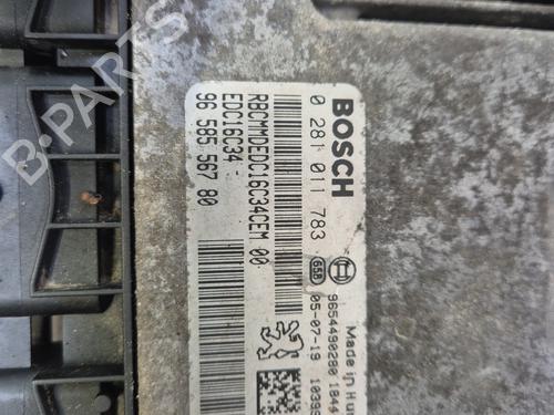 Engine control unit (ECU) PEUGEOT 206 SW (2E/K) 1.4 HDi | BP30651944M57 