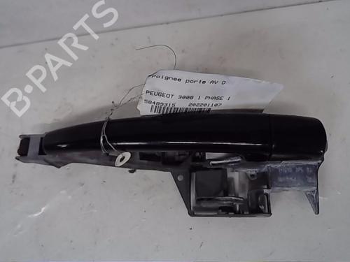 Used Front right exterior door handle PEUGEOT 3008 I MPV (0U_) 1.6 HDi (112 hp) 30955523