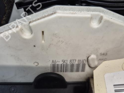 Front right lock VW GOLF VI (5K1)  | BP25125944C97 