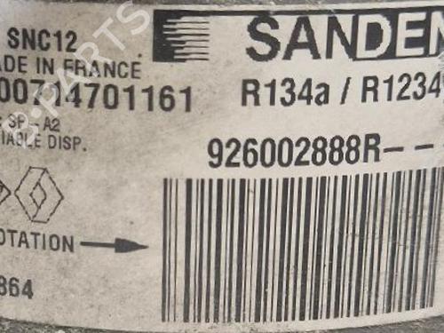 Compressor A/C RENAULT CLIO V (B7_) 1.0 TCe 90 (B7MT) | BP36834218M34 - Image 4