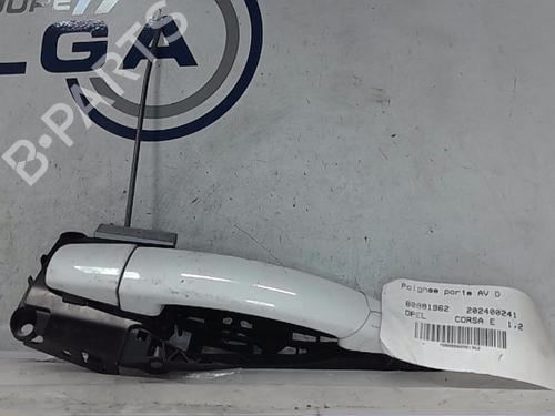 Højre fortil udvendigt håndtag OPEL CORSA E (X15) 1.3 CDTI (08, 68) (95 hp) 18414339