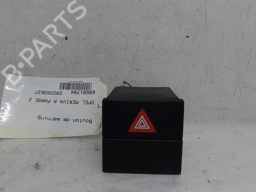 Warning switch OPEL MERIVA A MPV (X03) 1.4 16V Twinport (E75) | BP13831928I22 