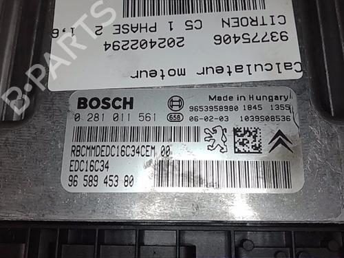 Engine control unit (ECU) CITROËN C5 II (RC_)  | BP21583472M57 