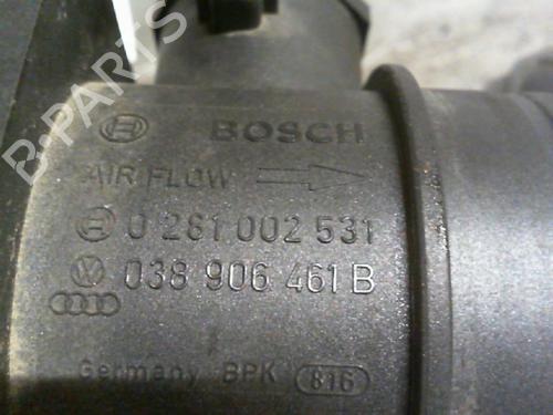 Mass air flow sensor VW POLO (9N_, 9A_) 1.4 TDI | BP13869977M95 