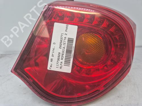 Used Right taillight ALFA ROMEO GIULIETTA (940_) 1.6 JTDM (940FXD1A) (105 hp) 31347483