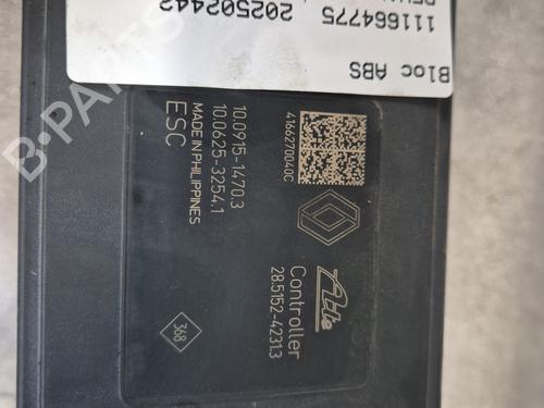 ABS Bremseaggregat RENAULT MEGANE IV Hatchback (B9A/M/N_) 1.2 TCe 100 (B9MS) | BP28712423M43 